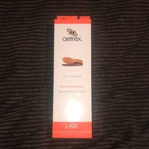 Shoe orthotics, insoles for anyone that has flat or low arches.